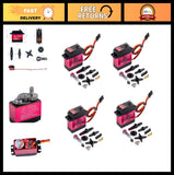 4PCS 40KG High Torque 6V Waterproof Metal Gear Servo Motor for RC Cars & DIY Pro