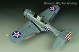 Award Winner Built TRUMPETER 1/32 Douglas SBD-3/4/A-24A Dauntless +PE