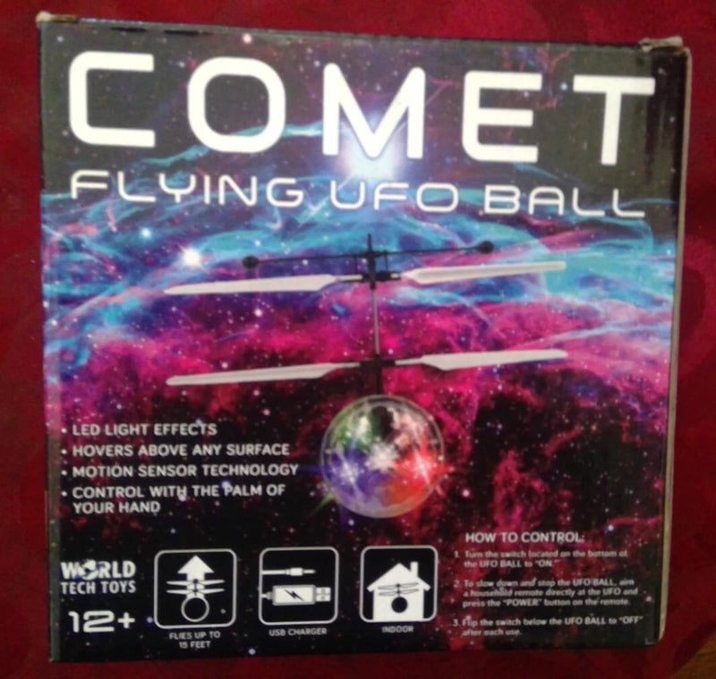 World Tech Toys Comet IR Flying UFO Ball Helicopter with Hover Sensor Technology