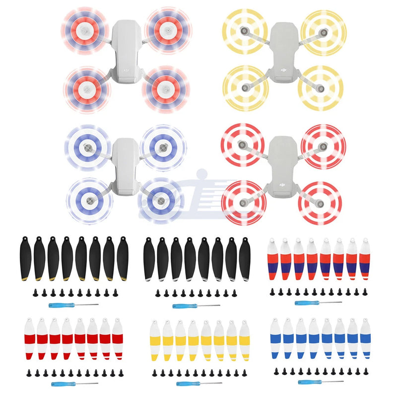 8pcs Low Noise Propeller Blades Props Propellers Set For DJI Mini 4K Drone Prop