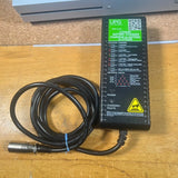 UPG 24V lithium battery charger with power cable and connector, label and LED indicators