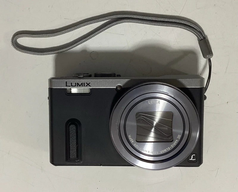 PANASONIC LUMIX DMC-ZS40 W/LEICA LENS, 2 BATTERIES & CHARGER-TESTED-NICE