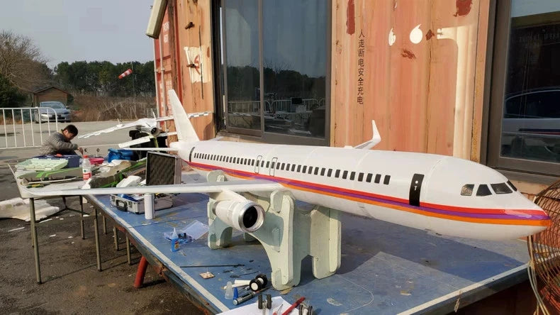 3DPrinted Fixed-Wing AL21 model£¬Wingspan: 1600mm FPV RC Unpainted Model