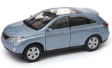 Welly Lexus RX 450h Sky Blue 1:34 1:39 Scales 4.5 Inch Diecast Model in Box