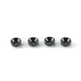 Jazrider Aluminum Servo Washer(Black,4pcs) For RC Car Buggy Crawler Truck Truggy
