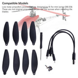 Low Noise Propellers Replacement For Mini Series E88 E58 Drone Props Blades 7.1c