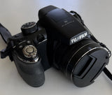 Fujifilm FinePix S4300 14MP Digital Camera 26x Optical Zoom Black - Tested (C)