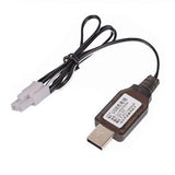 Mini Tamiya 7.2v USB Charger EL-2P Connector Plug NiMH NiCD RC Model Battery Battery