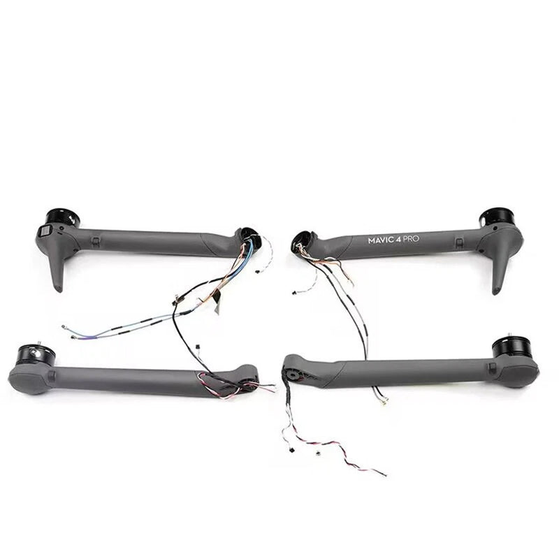 DJI Mavic 4 Pro arm motor accessory set with four folding arms and wiring