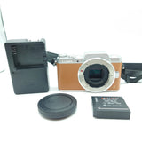 [N.MINT]Panasonic Lumix DMC-GF7 Digital Camera Body Shutter Count2723 Brown