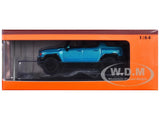 2023 GMC HUMMER EV SUV BLUE 1/64 DIECAST MODEL CAR BY GCD KS-049-361