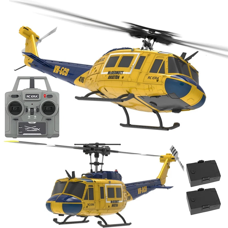 315MM UH-1 Remote Control Helicopter Aircraft for Adults Expert 6CH C032 RC H...