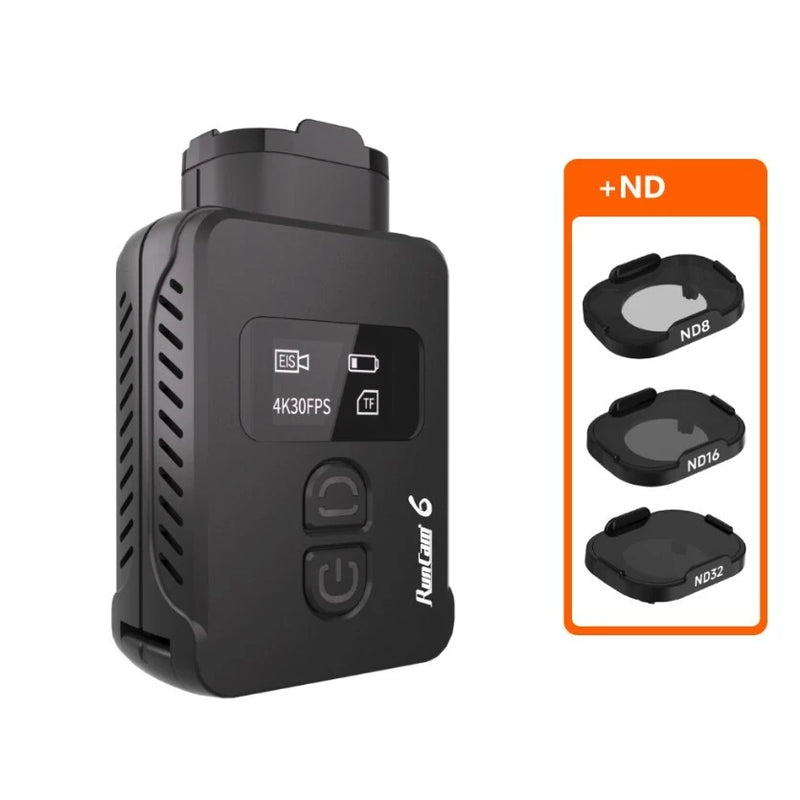 RunCam 6 4K Wide Angle WiFi FPV PWM Action Sports Helmet Drone Camera ND Filter