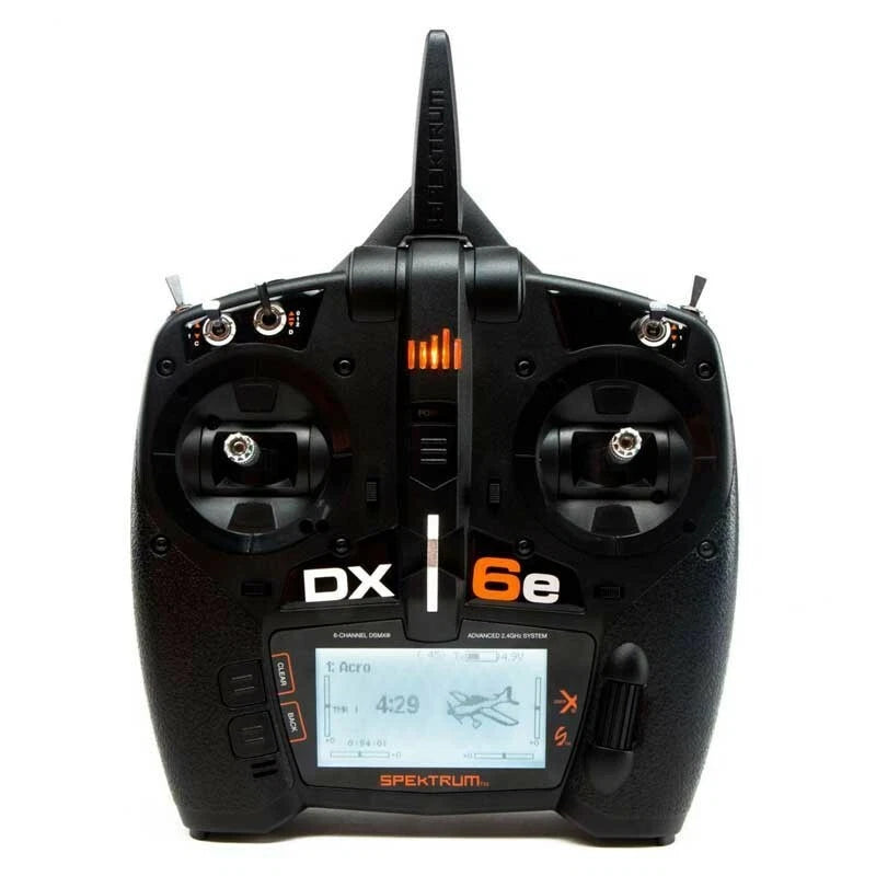 NEW Spektrum DX6e DSMX 6-Ch Air Heli Drone Multirotor Transmitter Only SPMR6655