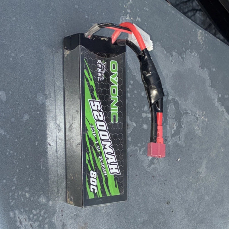 Ovonic 5200mAh 80C 2S LiPo 7.4V RC Battery Battery