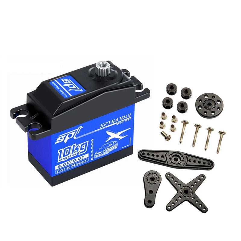 330Hz 4.8V/6V 25T SPT5410LV Digital Steering Gear For 1/10 RC Car Airplane Model