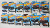 Batman Hot Wheels 12 Car Lot DC Collection Mixed Models No Duplicates Pre Owned