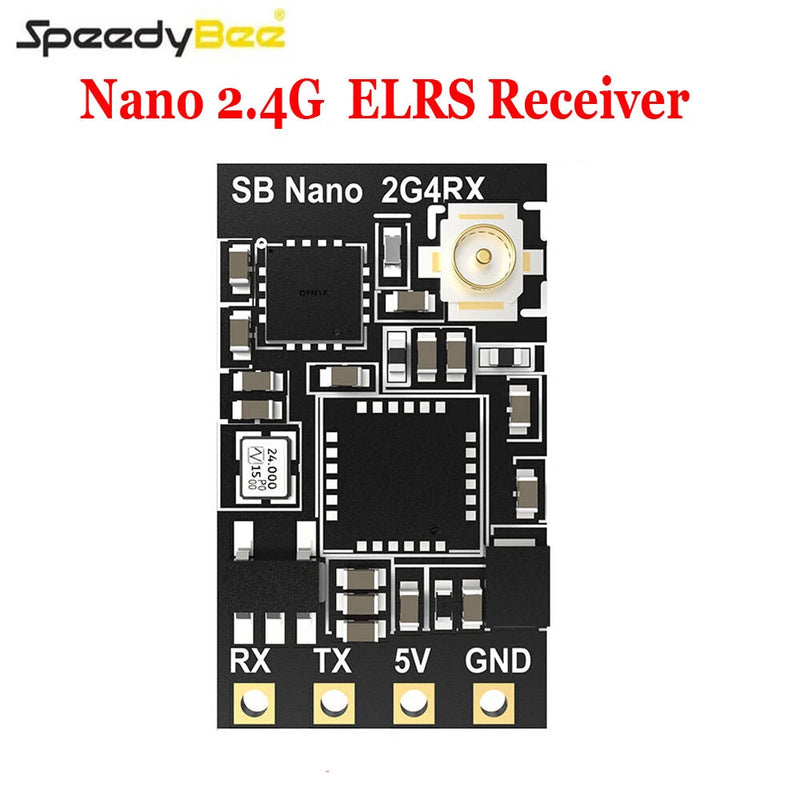 SpeedyBee Nano ELRS 2.4GHz ExpressLRS Receiver for FPV Long Range Drone