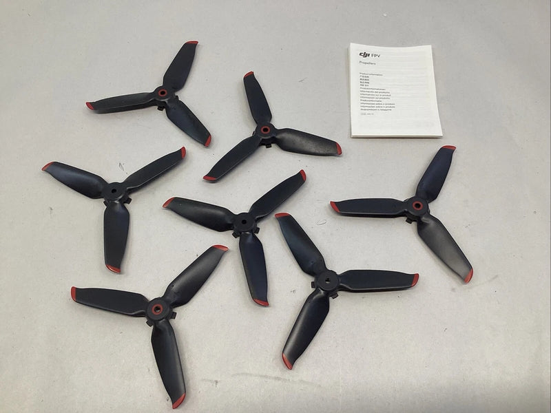 Original DJI FPV CW Propeller Lot Of Seven USED
