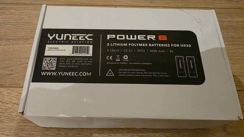 2Pcs 4000mAh 22.2V Lipo Battery For Yuneec H920 Series RC Drone