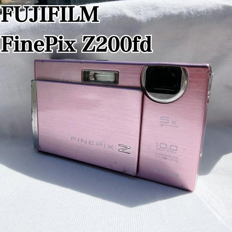 FUJIFILM FinePix Z200fd Pink Digital Camera Tested Compact Digicam