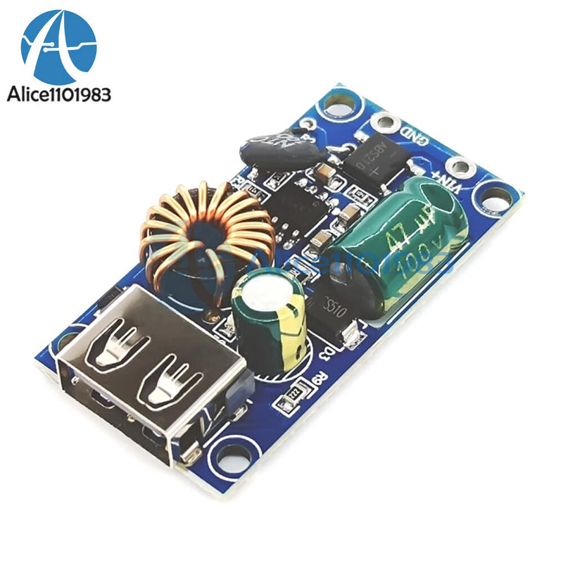 DC9~85V to 5V 12V Step Down Power Convertor E-Bike Mobile USB Charging module