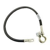 Polaris battery to ground cable with black wire and ring terminal, OEM 4015435