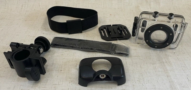 Emerson Action Cam Hd EVC35FD Parts Straps, Attachments, Housings - No Camera