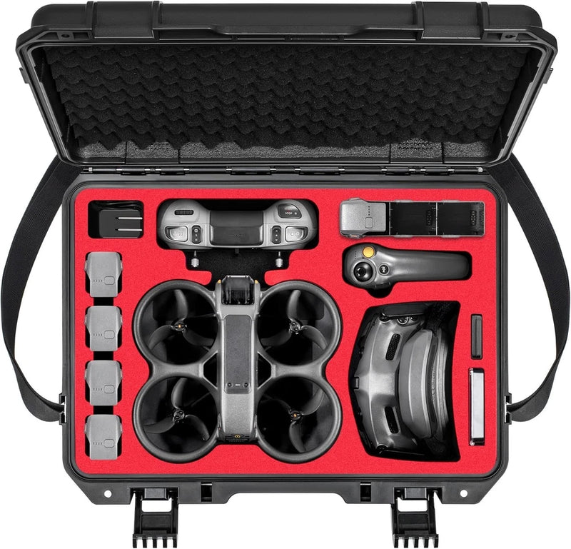 STARTRC Avata 2 Case Waterproof Hard Carry DJI Avata 2 FPV Combo Black