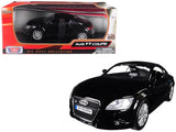 Audi TT Coupe Black 1/24 Diecast Model Car by Motormax h2 Audi Motormax /h2