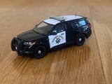 596 Model 1:64 CHP ?? California Highway Patrol Ford Explorer Police Utility B/W