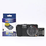 Panasonic LUMIX DMC TZ30 Black Digital Camera 20x Zoom Tested Condition