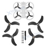 Black Propellers Replacement Prop Blades 3032S Low Noise Wings For DJI Avata 2
