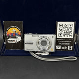Panasonic Lumix DMC-F3 Compact Digital Camera 12.0MP 4x Zoom Battery & 4 GB SD