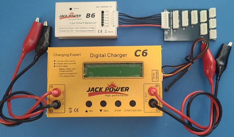 B6 LCD Digital RC for Lipo NiMH NiCd LiFe Battery Balancer Charger Discharger Battery