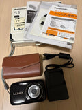 Panasonic Lumix DMC-S1 Compact Camera 12MP Black Optical Zoom From Japan