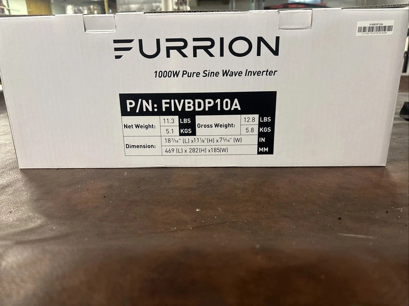 Furrion Pure Sine Wave RV Power Inverter - 1000W, 12V DC to 110V AC #FIVBDP10A