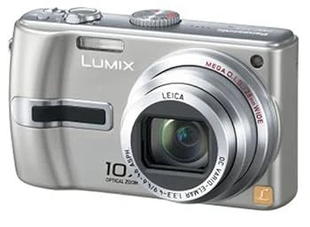 Panasonic Lumix DMC-TZ3 Digital Camera Silver Compact From Japan