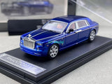 BN SW 1:64 Blue Phantom VII 7 Luxury Sedan Sports Model Diecast Metal Car