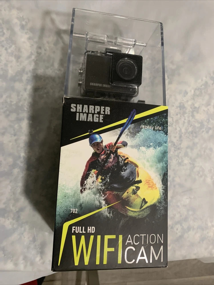 Brand New Unopened Sharper Image SVC702BK Full HD WIFI Action Cam - G21