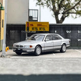 AR Box 1/64 Scale  750iL E38 Silver Diecast Car Model Toy Gift NIB