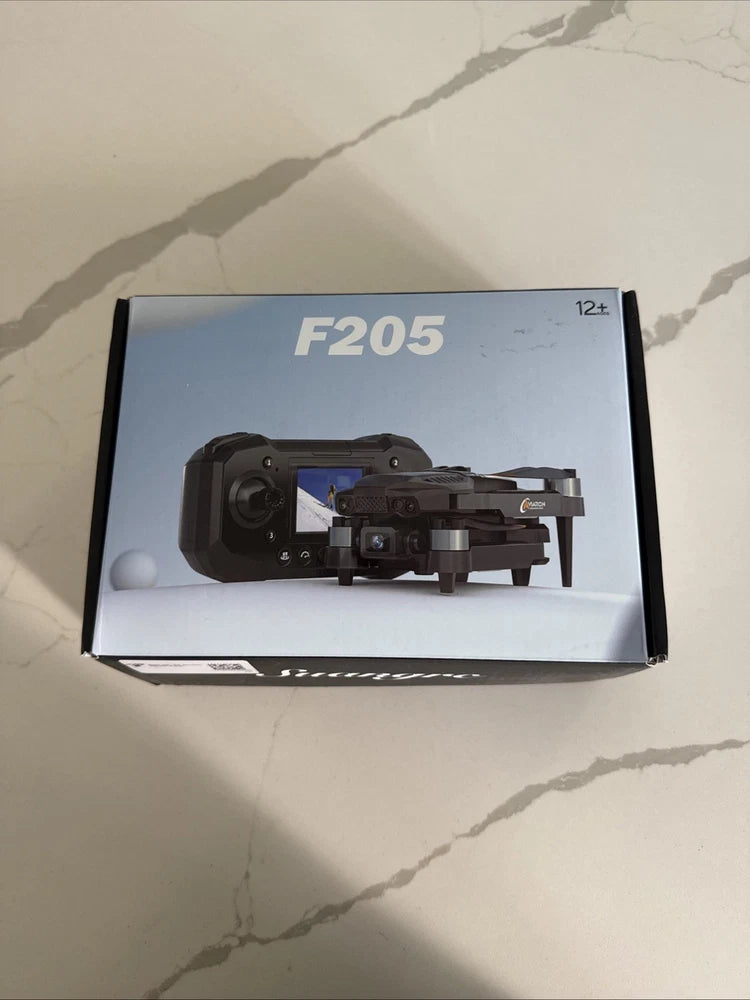 F205 Drone with 2.4" Screen, Brushless Motor FPV Drone with Camera for Adult, Au