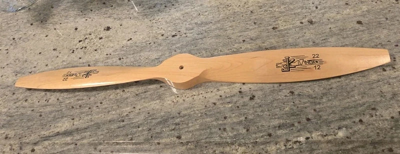 RARE VTG NEW JZ Zinger 22x12 WOOD RC AIRPLANE PROPELLER