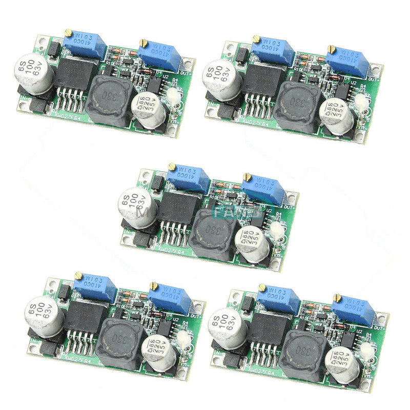 5PCS DC-DC LM2596 60V 3A Buck Constant Current/Voltage CC CV Step-Down Module
