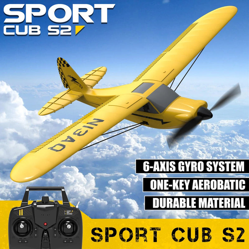 Volantex S2 2.4G RC Airplane 3CH 6Axis Gyro 400mm Fixed Wingspan Aerobatic Plane