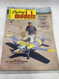 Vintage Flying Models magazine cover with yellow RC airplane and pilot, Dec-Jan 1964