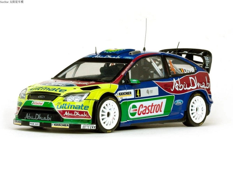 Sunstar 1:18 Alloy  car Ford Focus Ford Focus RS WRC car model