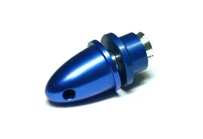RC Model Airplane 4.00mm Hole R/C Hobby Propeller Blue Metal Adaptor PA131