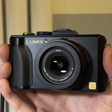 Panasonic LUMIX DMC-LX5 10.1MP 3.8x Optical Zoom Digital Camera - Black Tested