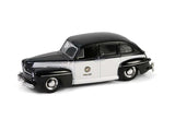 1947 Ford Fordor - LAPD Diecast 1:64 Scale Model - Greenlight 43040A